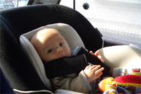 ミニにチャイルドシート