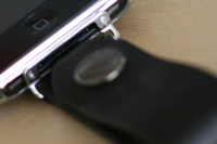 iPhone ストラップ レザー