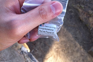 ジオキャッシング 桂浜