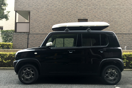 ハスラー ルーフボックス